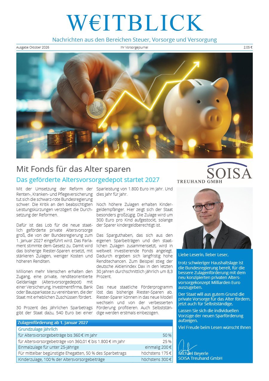 Titelseite Kundenmagazin Winter 2026